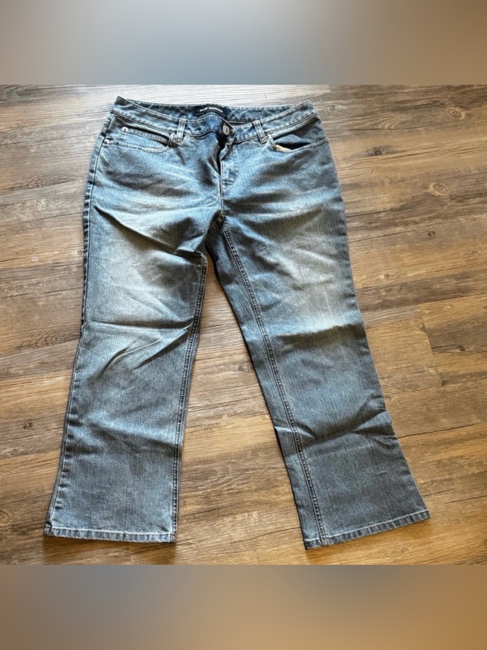 Club Monaco Cropped Denim Capris Size 6